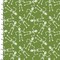 3 Wishes Fabric Halloween Skeletons on Green 100% Cotton Price per Yard
